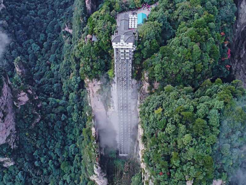 张家界百龙电梯